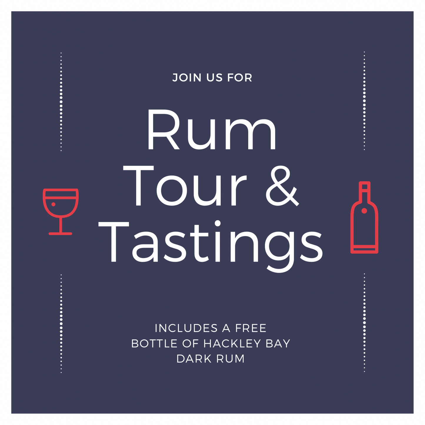 Rum Tasting & Free Bottle of Rum