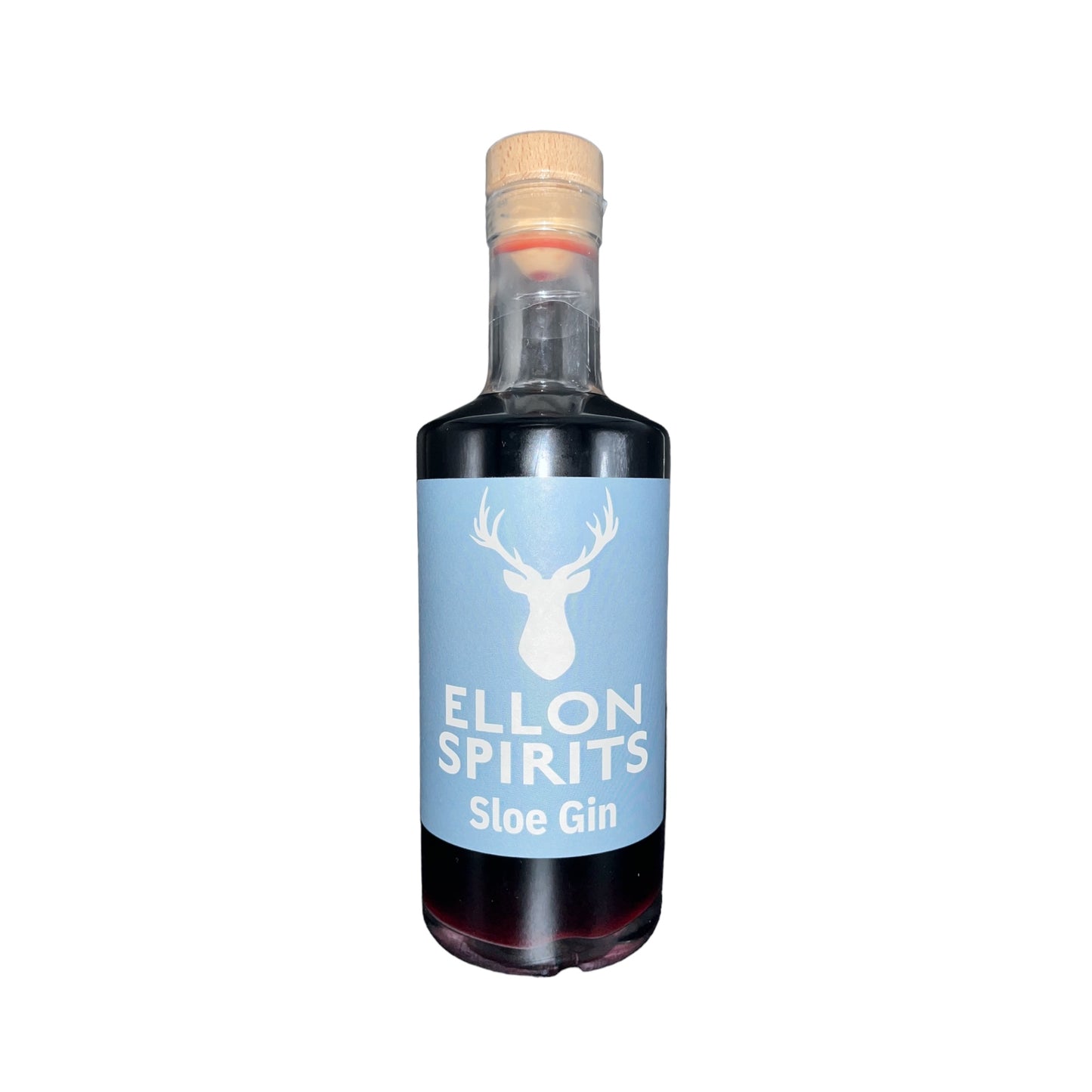 Ellon Spirits Sloe Gin 28% 500ml on white background