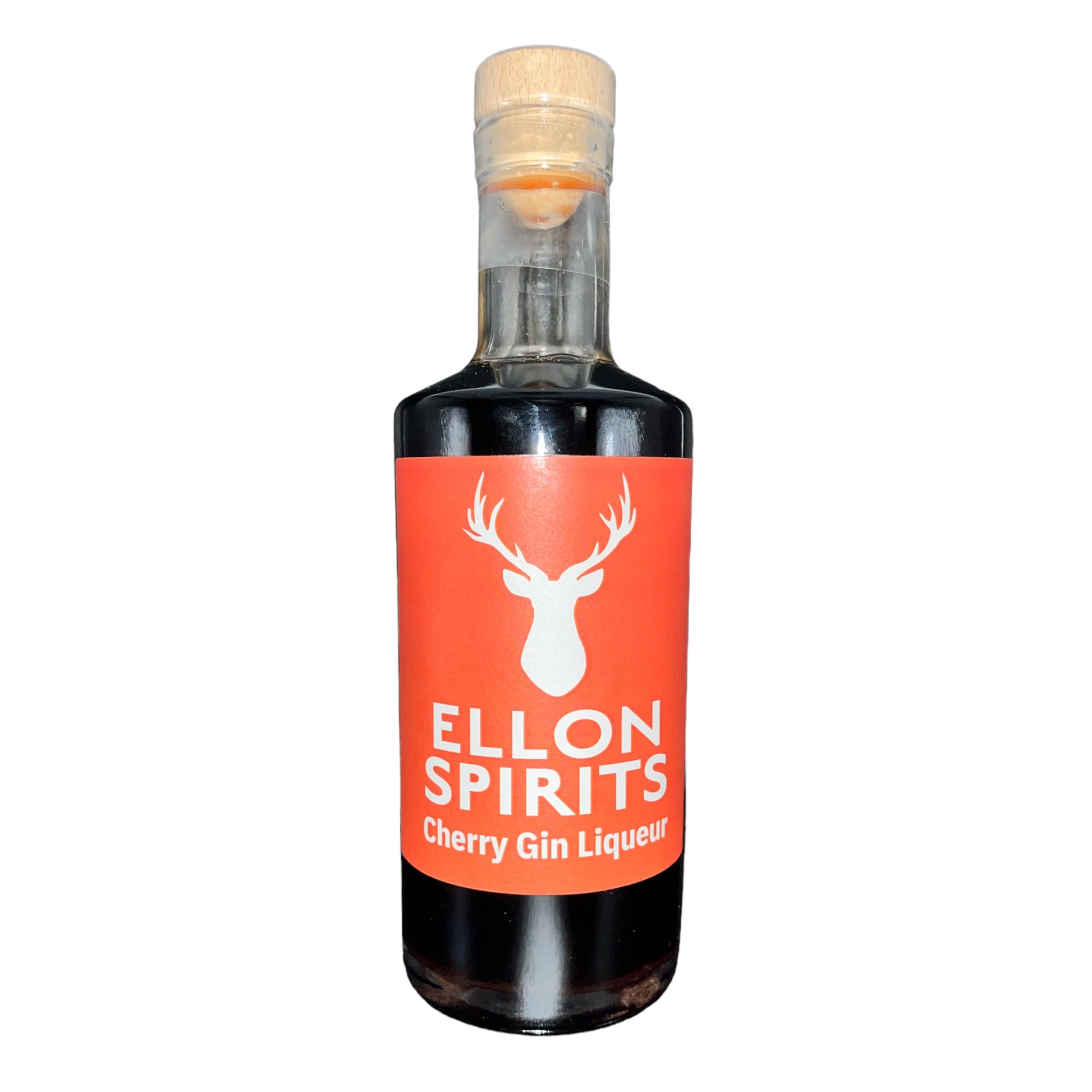 Ellon Spirits Cherry Gin Liqueur 500ml 20% ABV on white background