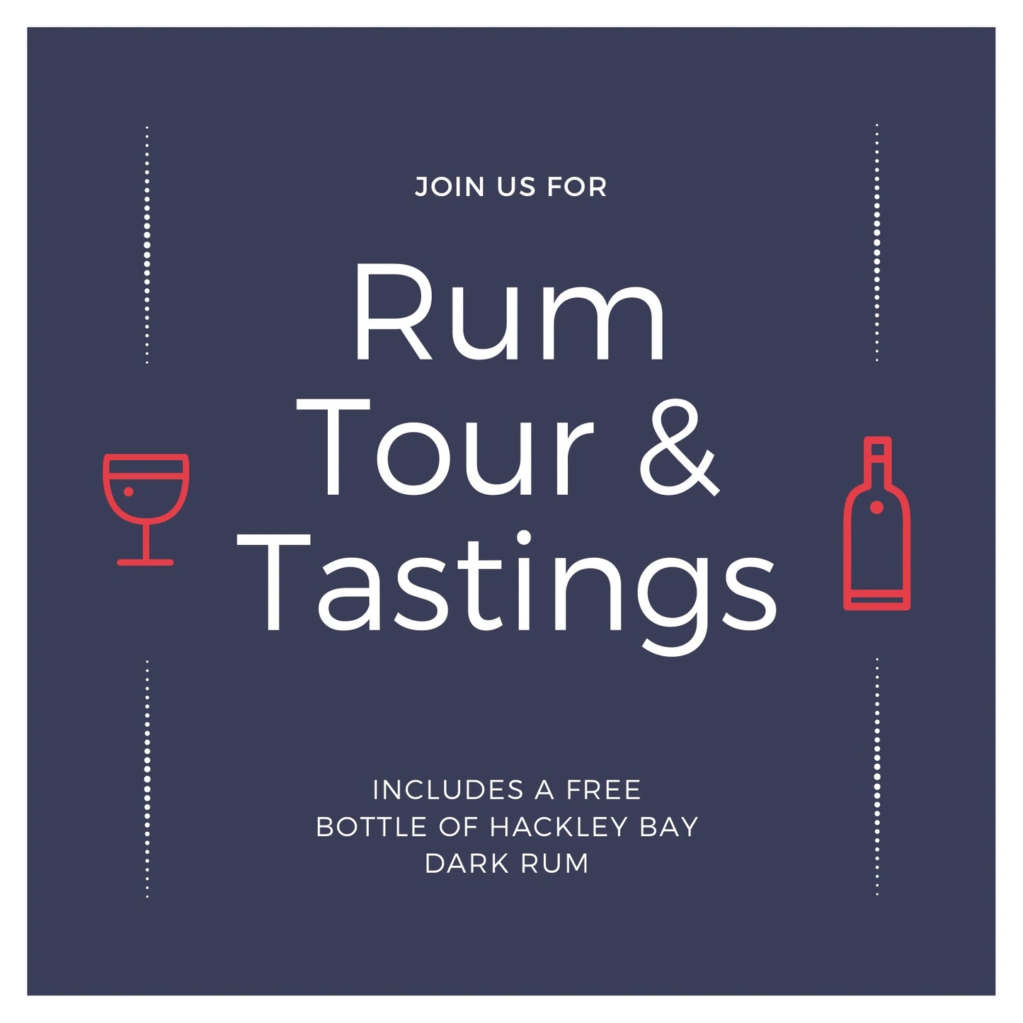 Rum Tasting & Free Bottle of Rum