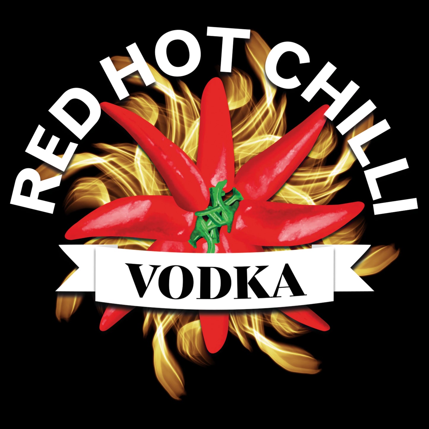 Red Hot Chilli Vodka | Made using 300,000 Scovilles Scotch Bonnets | 40% 500ml