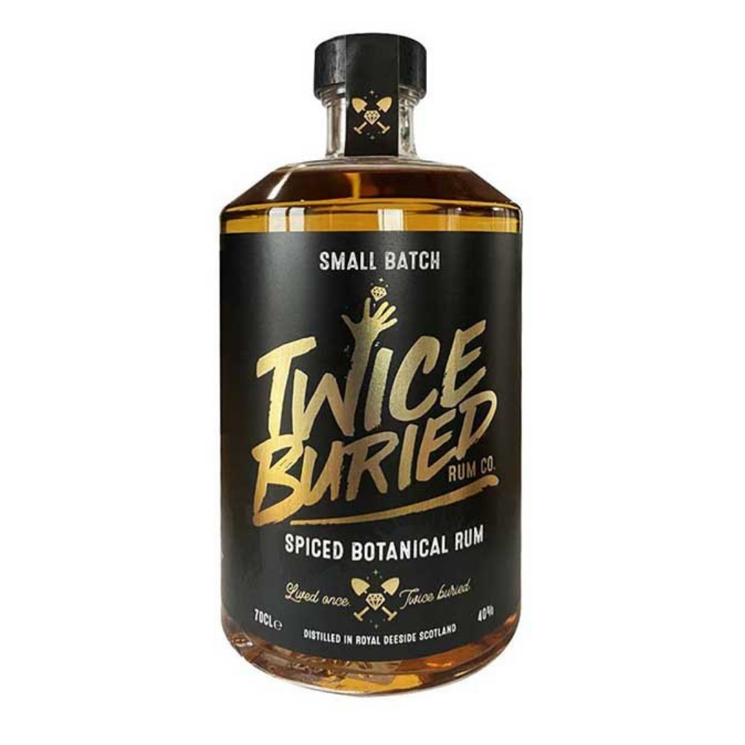 TWICE BURIED SPICED BOTANICAL RUM 70CL 40%
