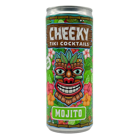 Cheeky Tiki Cocktails Mojito - Ready-to-Drink 250ml 8% ABV